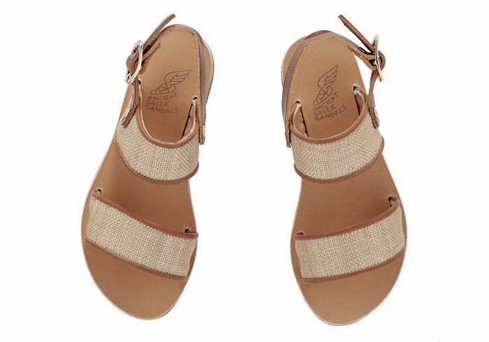 Sandales Casual Ancient Greek Sandals Little Clio Rafia Soft   | BZN-2181404